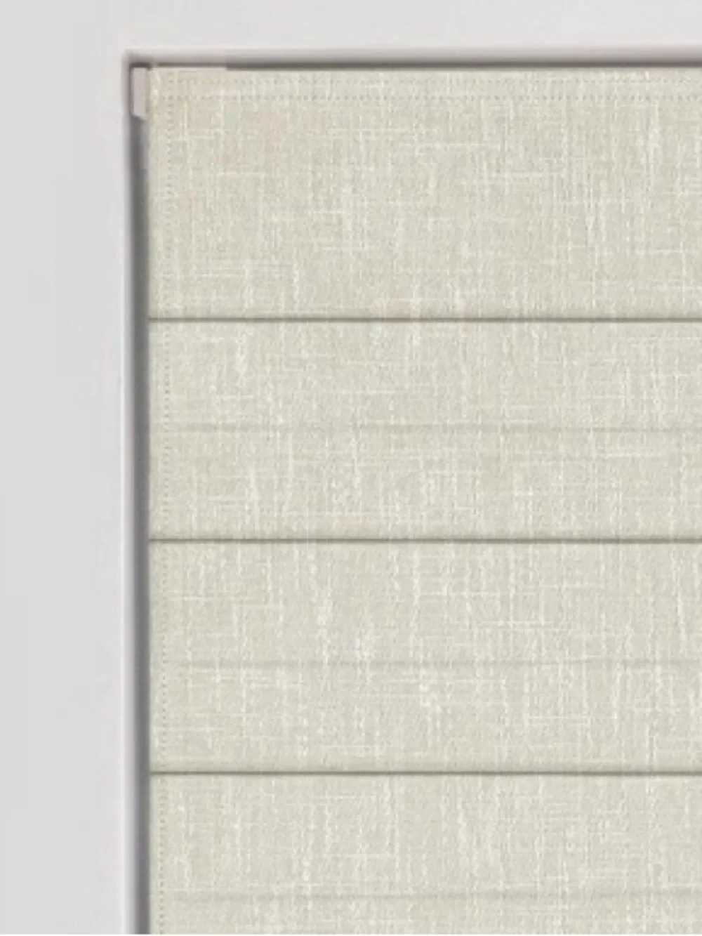 No-Drill Cordless Roman Shades Room Darkening 30”W 48”L - BEIGE